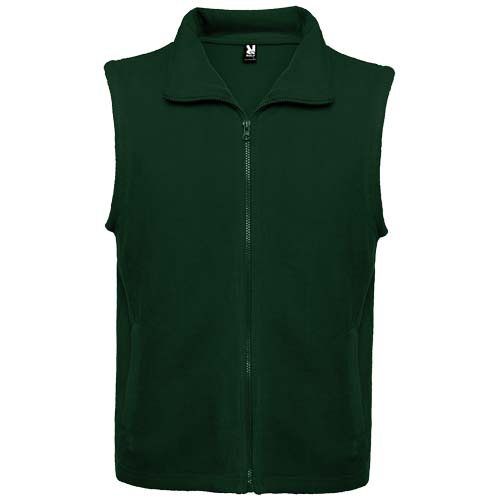 Gilet en polaire unisexe personnalisé Bellagio ROLY Vert bouteille